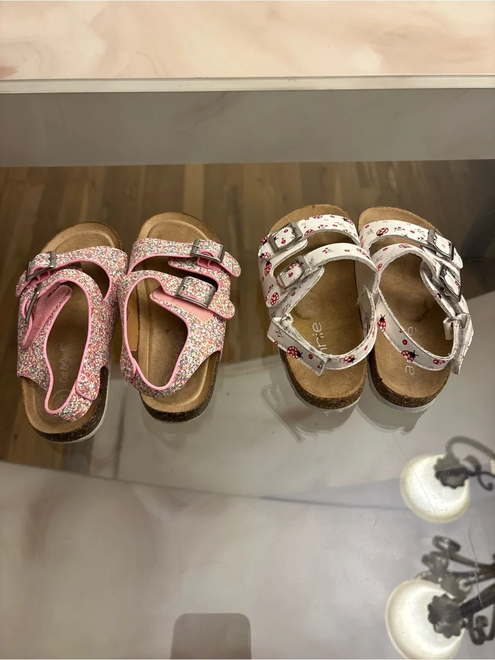 Cat & Jack and Annie toddler sandals. Size 8